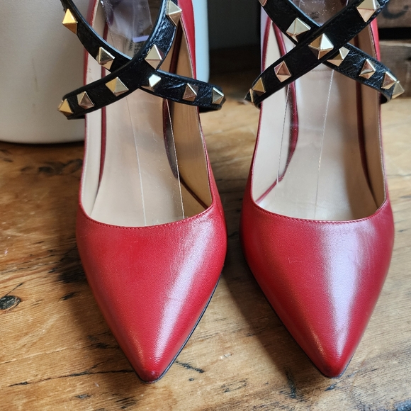 VALENTINO GARAVANI Rockstud Wrap Pump sz 38 1/2 - Picture 6 of 8